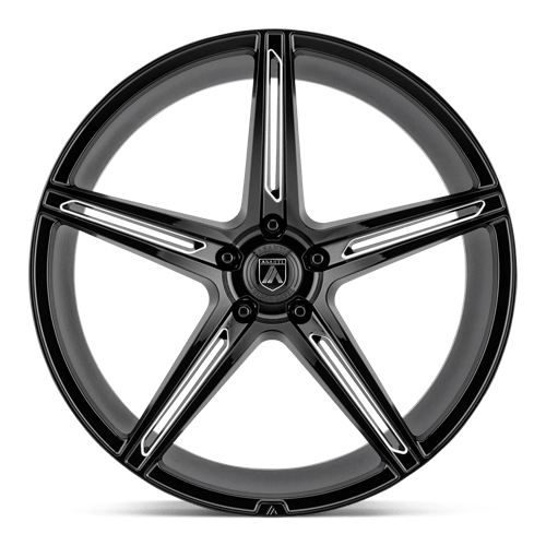 Asanti Black ABL-22 ALPHA 5 20x9 +35 Gloss Black Milled