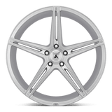 Asanti Black ABL-22 Alpha 5 22x10.5 Brushed Silver premium Euro wheel