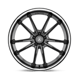 Asanti Black ABL-23 Sigma 20x9 Gloss Black Chrome Lip premium Euro wheel