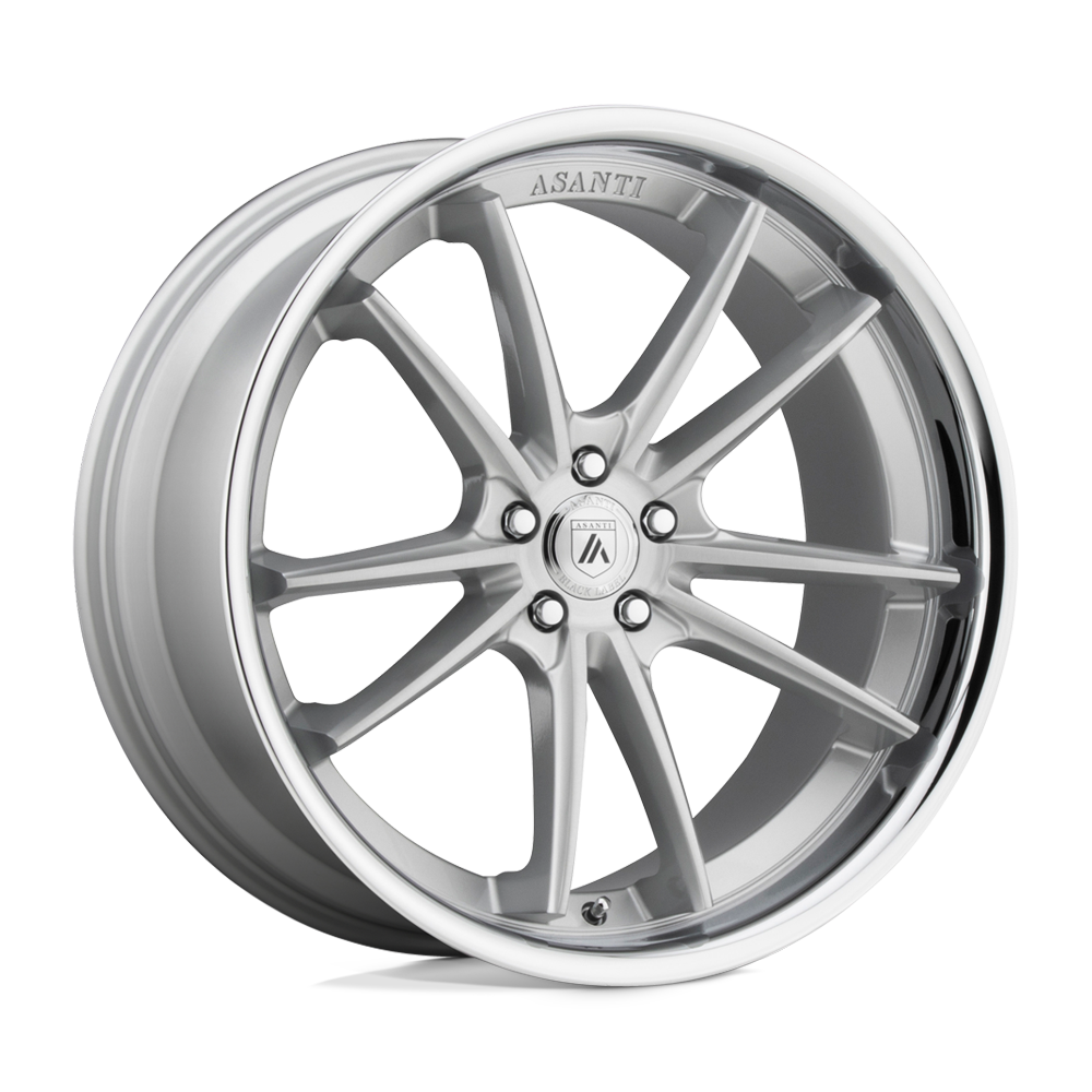 Asanti Black ABL-23 SIGMA Silver wheel
