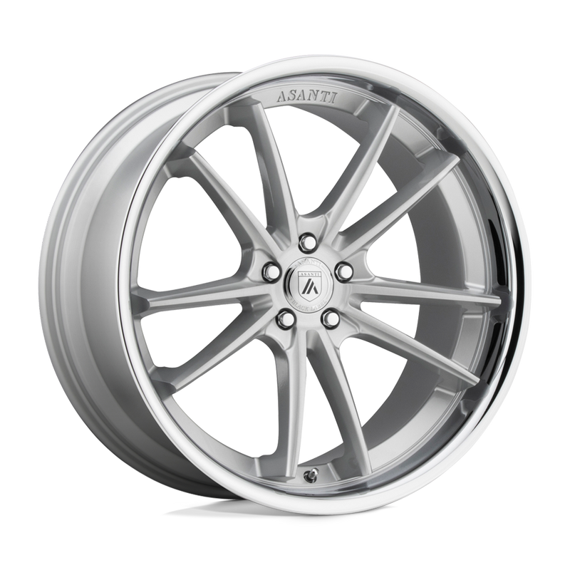 Asanti Black ABL-23 Sigma 20x9 Brushed Silver Chrome Lip premium Euro wheel