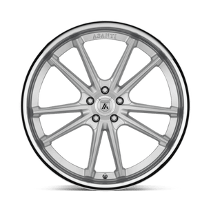 Asanti Black ABL-23 SIGMA 20x10.5 +38 Brushed Silver Chrome Lip