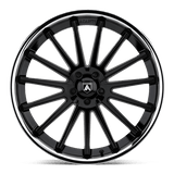 Asanti Black ABL-24 Beta 20x10.5 Gloss Black Chrome Lip premium Euro wheel