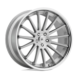 Asanti Black ABL-24 BETA Silver wheel