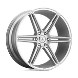 Asanti Black ABL-25 ALPHA 6 20x9 +30mm Brushed Silver