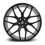 Asanti Black ABL-27 Dynasty 22x10.5 Gloss Black premium Euro wheel