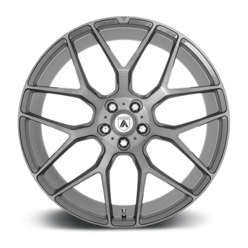 Asanti Black ABL-27 DYNASTY 20x9 +35 Titanium Brushed