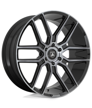 Asanti Black Abl-28 Baron Gloss Black With Gray Tint