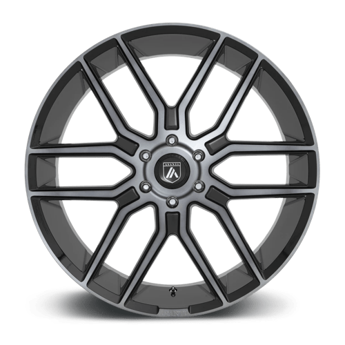 Asanti Black ABL-28 BARON 20x9 +30 Gloss Black with Gray Tint