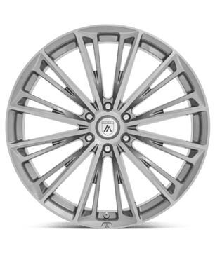 Asanti Black ABL-30 20x10.5 +38 Titanium with Brushed Spoke Faces and Outer Lip Ring