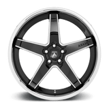 Asanti Black ABL31 Regal 20x10.5 Gloss Black Milled Chrome Lip premium Euro wheel