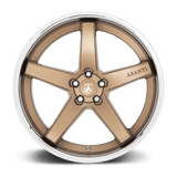 Asanti Black ABL-31 20x10.5 Satin Bronze Chrome Lip premium Euro wheel