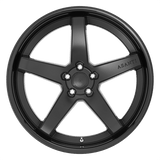 Asanti Black ABL-31 22x10.5 Satin Black Gloss Black Lip premium wheel