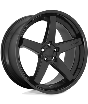 Asanti Black Abl31 Regal Satin Black Gloss Black Lip