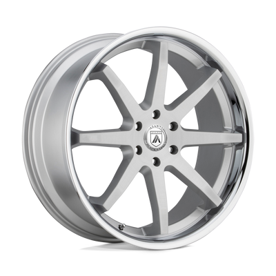 Asanti Black ABL-32 KAISER Silver wheel