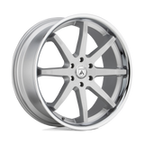 Asanti Black ABL-32 KAISER Silver wheel