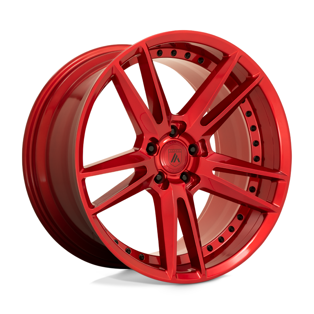 Asanti Black ABL-33 REIGN Red wheel