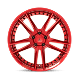 Asanti Black ABL-33 Reign 20x9 Candy Red premium aftermarket wheel