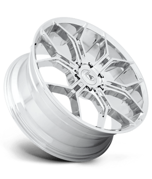 Asanti Black ABL-38 MONARCH TRUCK 24x10 +20 Chrome