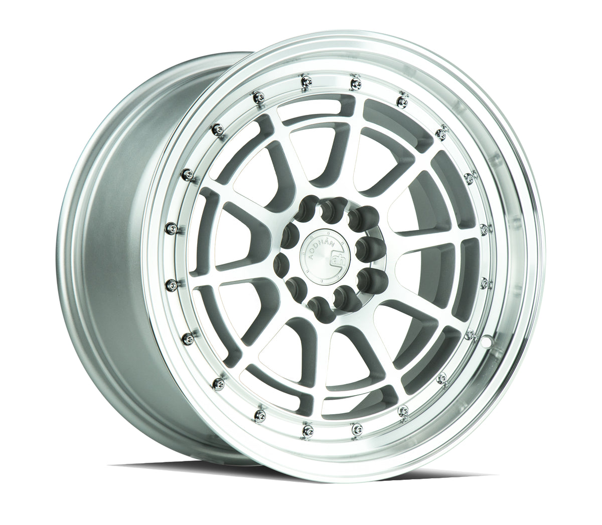 Aodhan AH04 Silver with Machined wheel