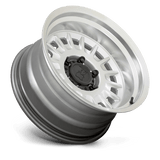 Black Rhino ALISO 16x8 -25 Gloss Silver with Mirror Cut Face & Lip   truck wheel