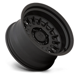 Black Rhino ALISO 16x8 -25 Matte Black   truck wheel