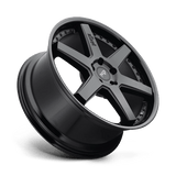 Niche Altair 18x8.5 +42 Gloss Black Matte Black premium Euro wheel