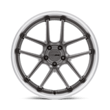 American Racing Bishop 20x12 +6mm Matte Gunmetal Gray with Machined Edge