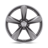 American Racing TTF 20x9.5 +15 Matte Anthracite Machined Lip premium Euro wheel