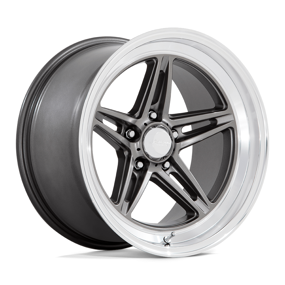 American Racing Vintage Groove Gray wheel
