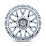 American Racing Vintage G-Force 17x10 +25 chrome classic wheel