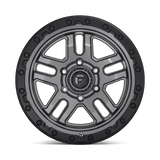 Fuel 1PC D701 AMMO 18x9 +1mm Matte Gun Metal Black Bead Ring