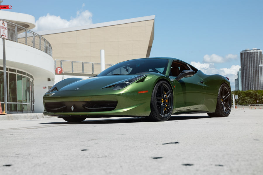 ANRKY AN17 forged wheel on Ferrari 458 Italia