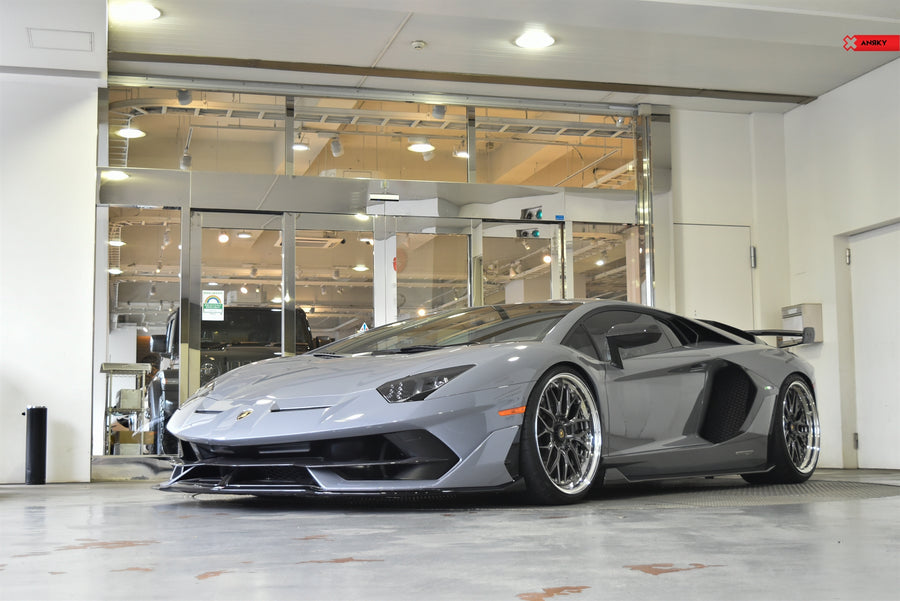 ANRKY RS1 forged wheel on Lamborghini Aventador SVJ