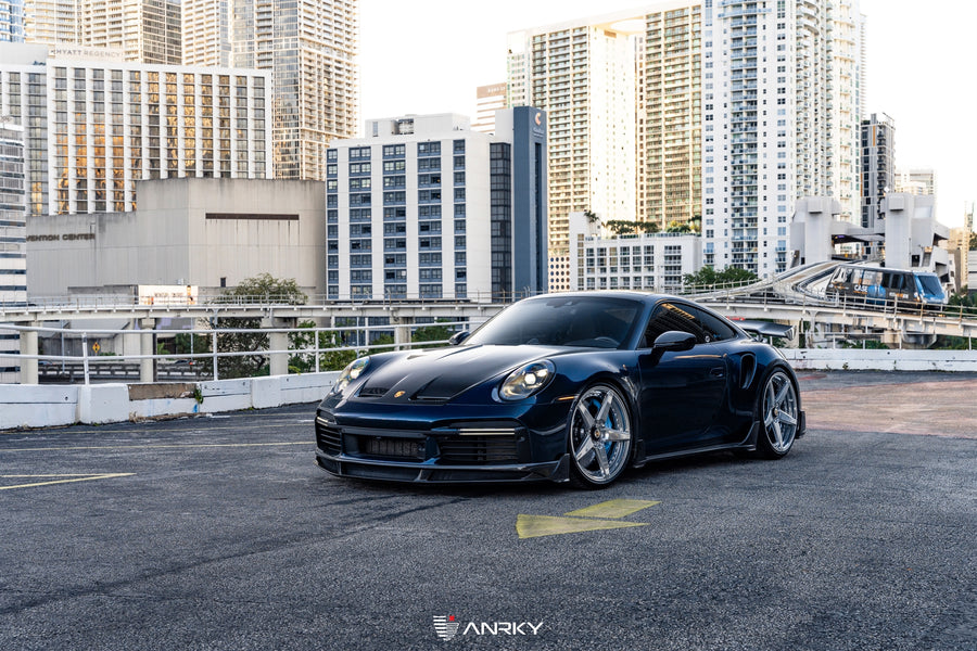 ANRKY RS5.2 forged wheel on 1016 Industries Porsche 992TT-S | RETROSeries RS5.2