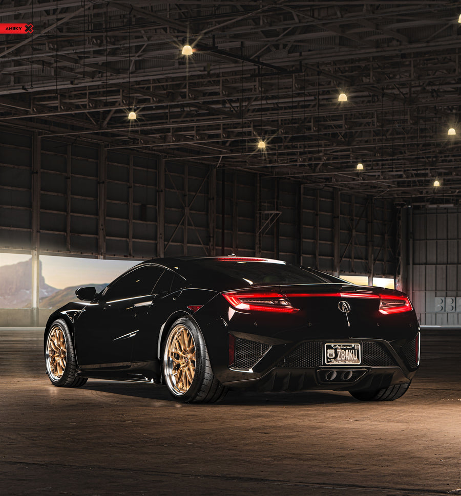 ANRKY RS1 forged wheel on Acura NSX