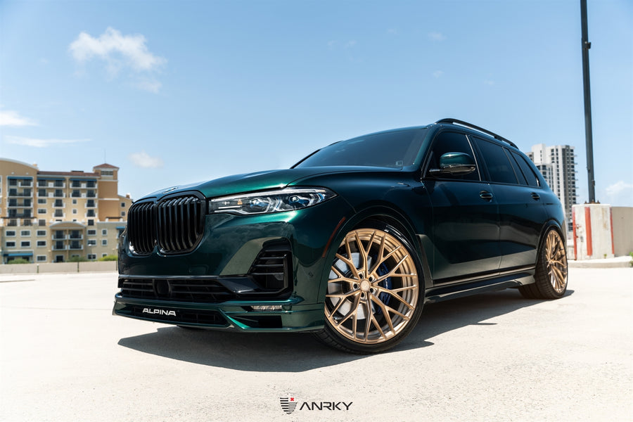 ANRKY AN20 forged wheel on Alpina BMW XB7