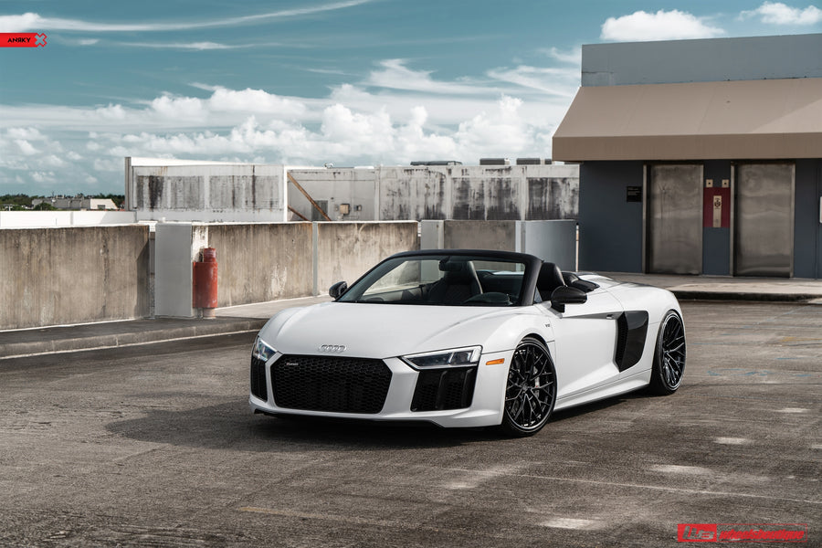ANRKY AN30 forged wheel on Audi R8 Spyder