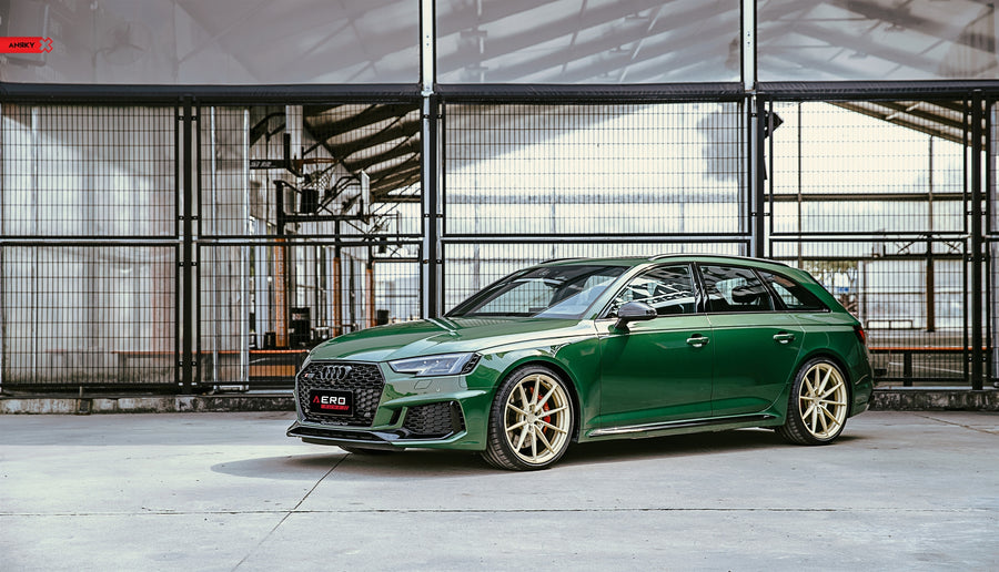 ANRKY AN18 forged wheel on Audi Rs4 Avant