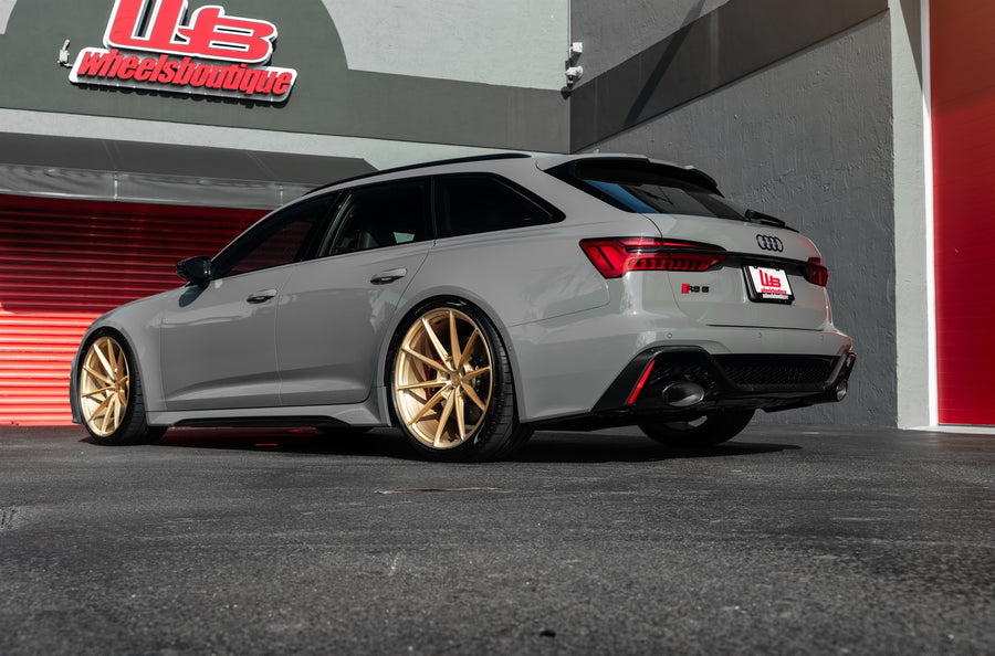 ANRKY AN18 forged wheel on AUDI RS6