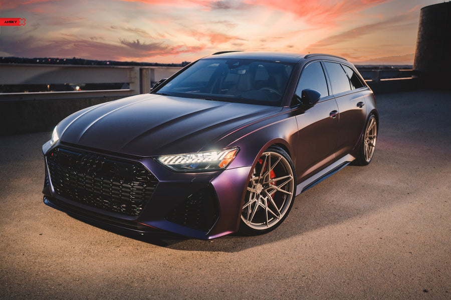 ANRKY S1-X2 forged wheel on Audi Rs6