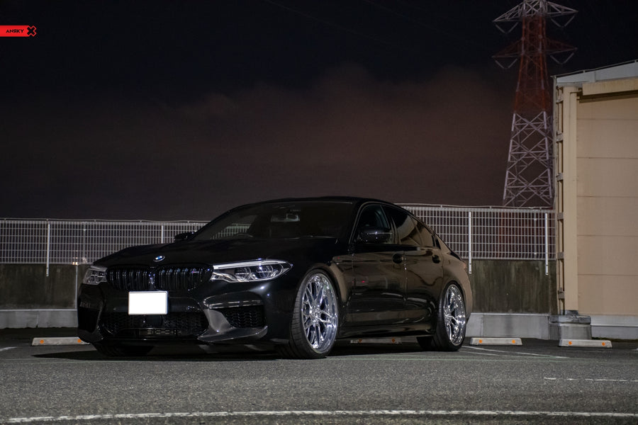 ANRKY RS2 forged wheel on BMW M5