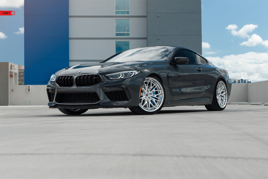 ANRKY S3-X1 forged wheel on BMW M8