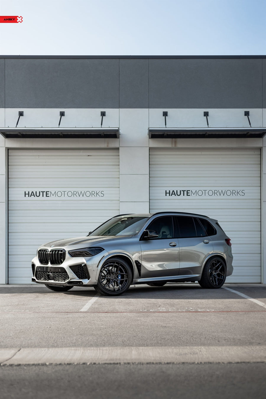 ANRKY S3-X4 forged wheel on BMW X5M Competition