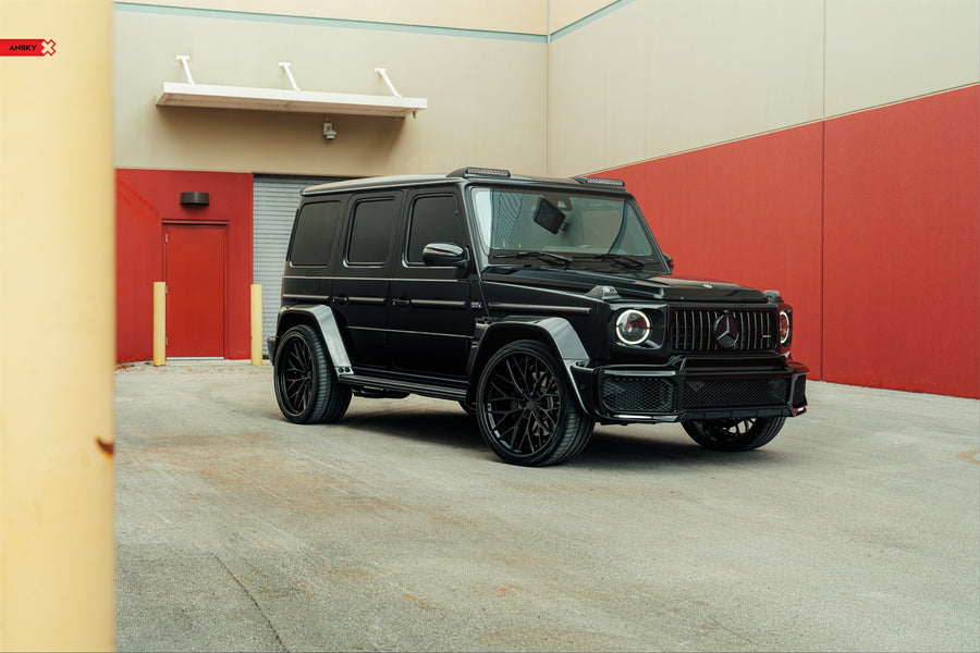 ANRKY AN30 forged wheel on Brabus Widestar Mercedes Benz G63 AMG