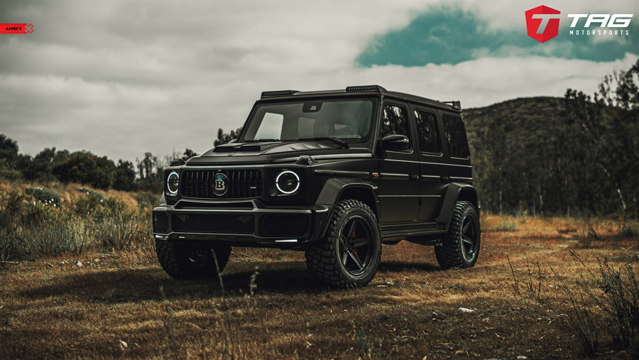 ANRKY AN35 forged wheel on Brabus Widestar Mercedes G63 AMG