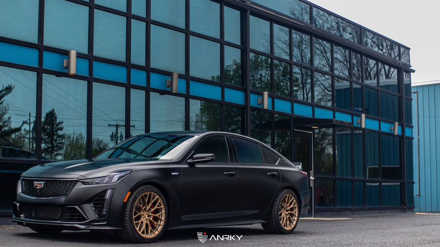 ANRKY AN10 forged wheel on Cadillac CT5-V Blackwing