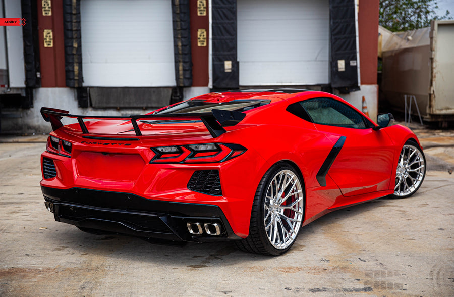 ANRKY AN10 forged wheel on C8 Chevrolet Corvette Stingray