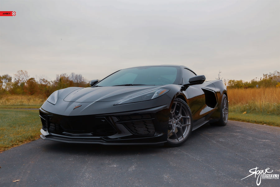 ANRKY S1-X4 forged wheel on Chevrolet C8 Corvette Stingray