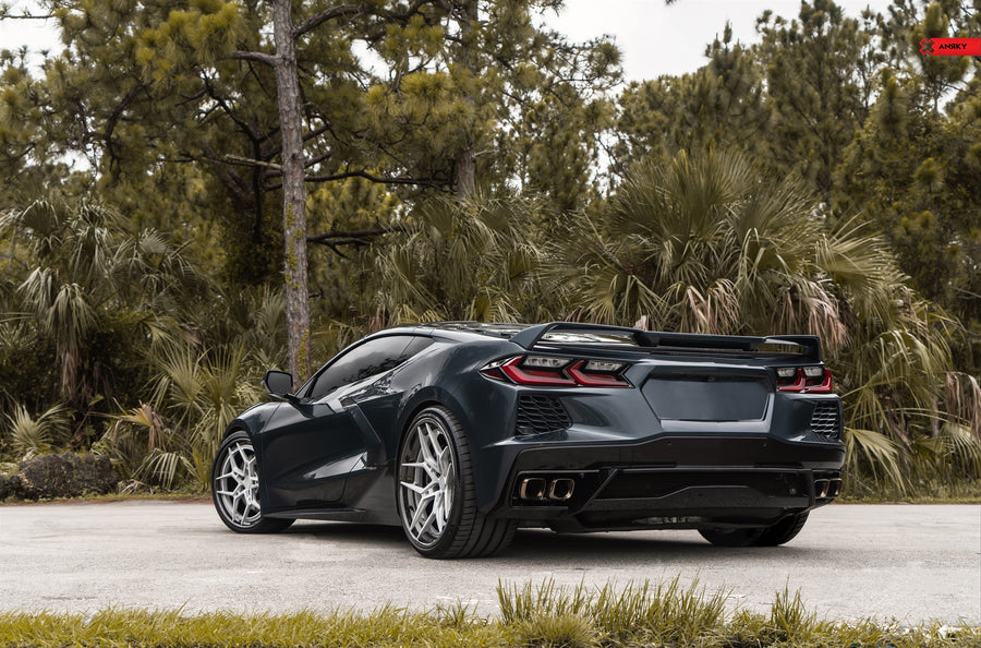 ANRKY S3-X4 forged wheel on Chevrolet C8 Corvette
